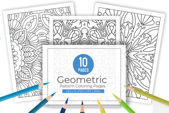 Download 10 Relaxing Coloring Pages for Adult - Premium Resources