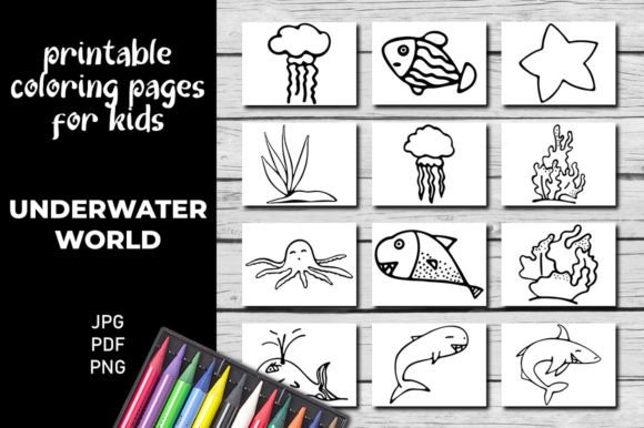Download Under the Sea Printable Coloring Pages - Printable coloring pages Collection