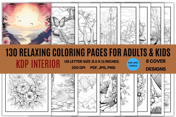 Download Relaxing Coloring Pages for Adults - Premium Resources