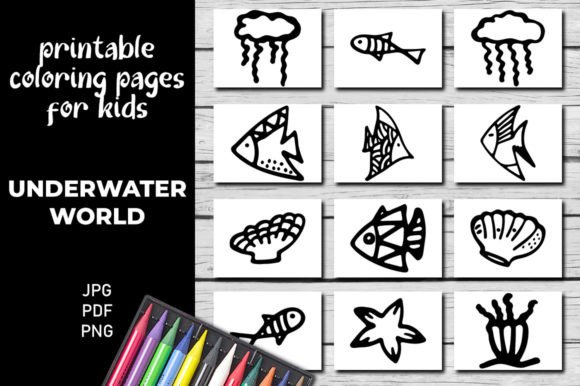 Download 12 Printable Coloring Pages for Kids - Printable coloring pages Collection